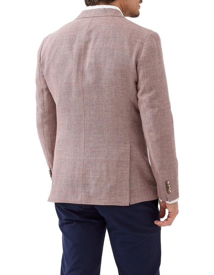 Fiordland Sports Fit Jacket in Woodrose image 3