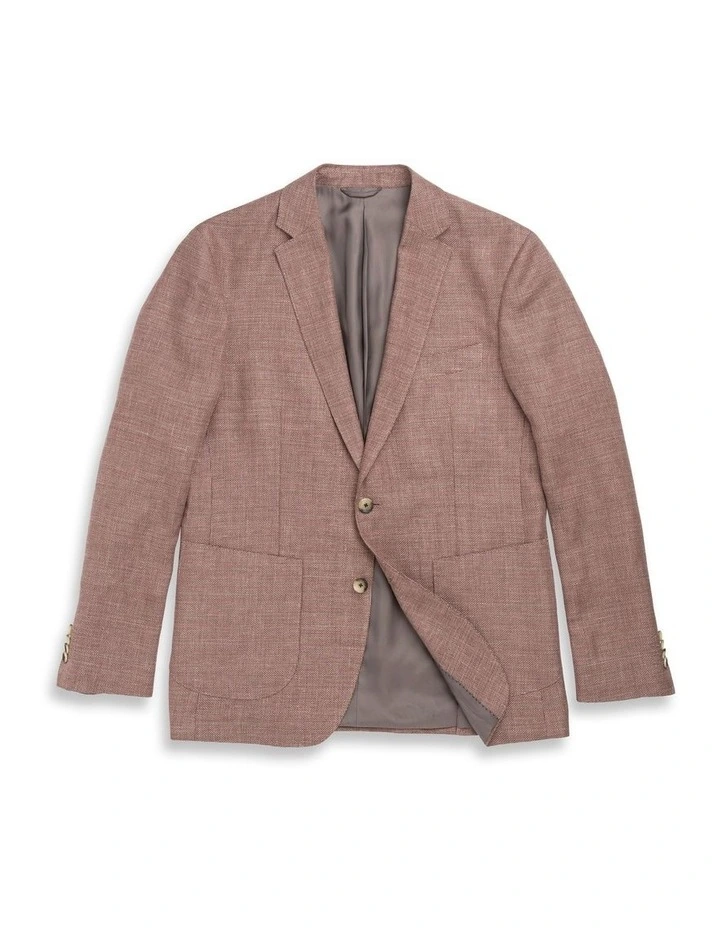 Fiordland Sports Fit Jacket in Woodrose image 4