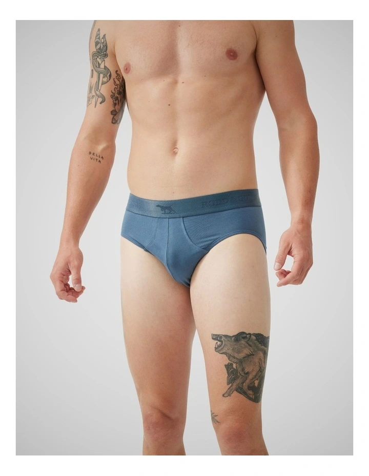 Gunn Shy Guy Brief 3 Pack in The Blues image 2