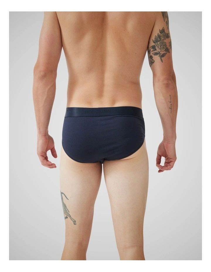 Gunn Shy Guy Brief 3 Pack in The Blues image 4