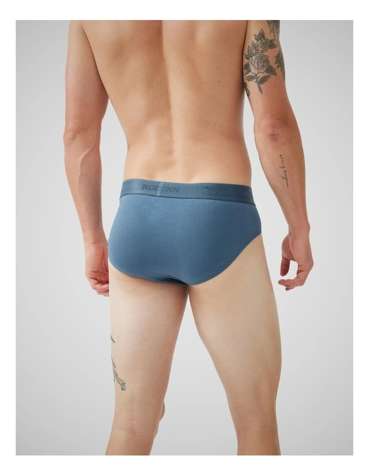 Gunn Shy Guy Brief 3 Pack in The Blues image 5