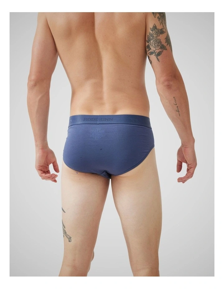 Gunn Shy Guy Brief 3 Pack in The Blues image 6