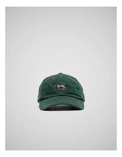Signature Cap in Bottle Green Oxford