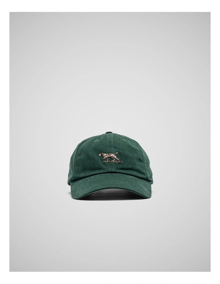 Signature Cap in Bottle Green Oxford image 1