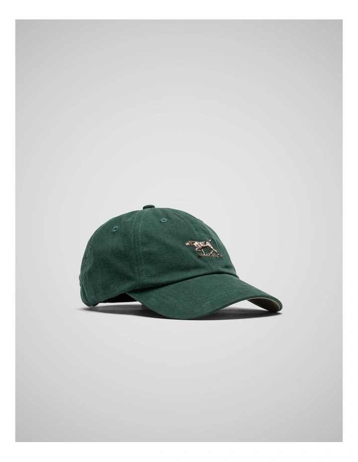Signature Cap in Bottle Green Oxford image 2