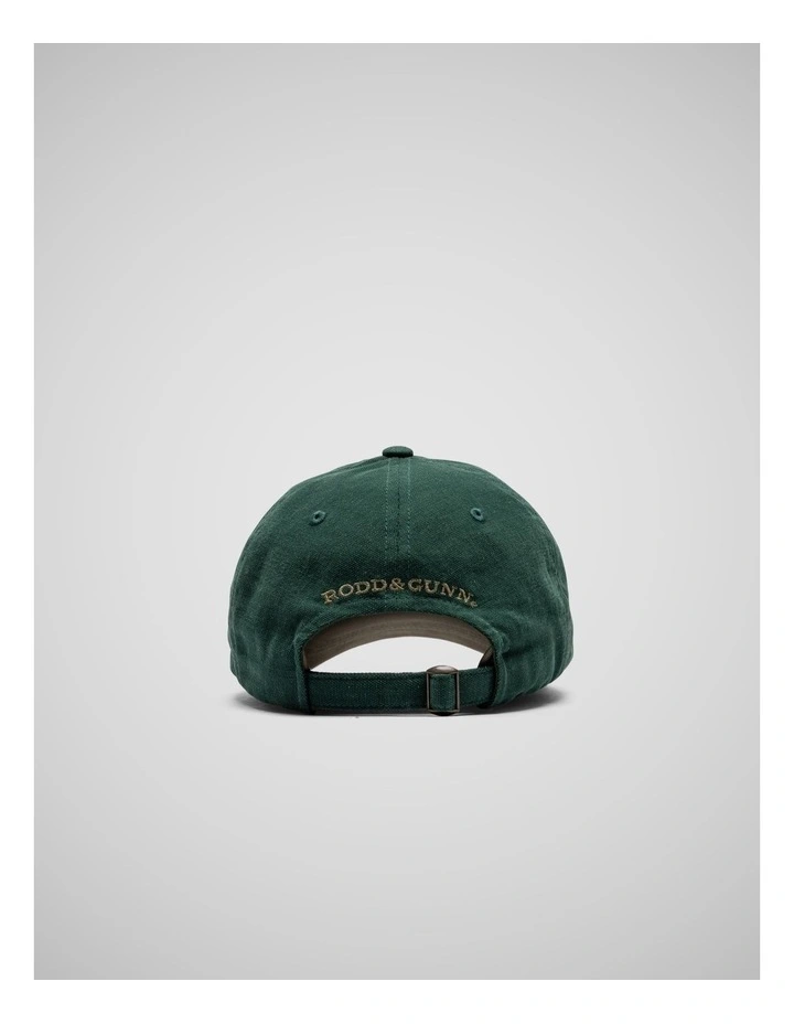 Signature Cap in Bottle Green Oxford image 3