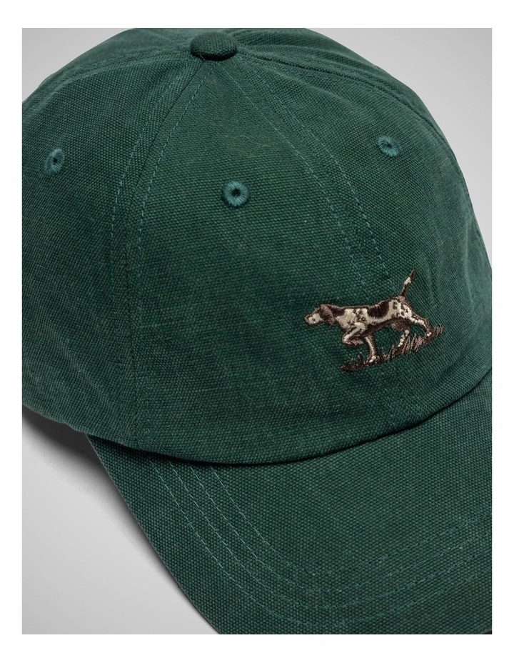 Signature Cap in Bottle Green Oxford image 5