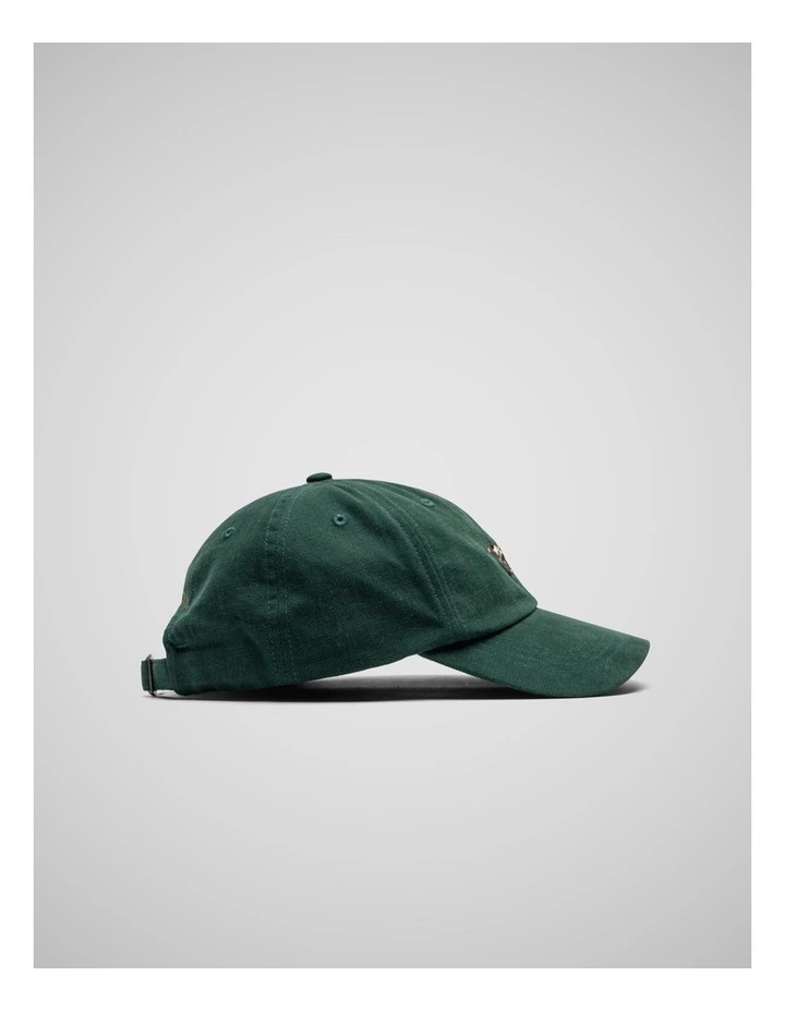Signature Cap in Bottle Green Oxford image 6