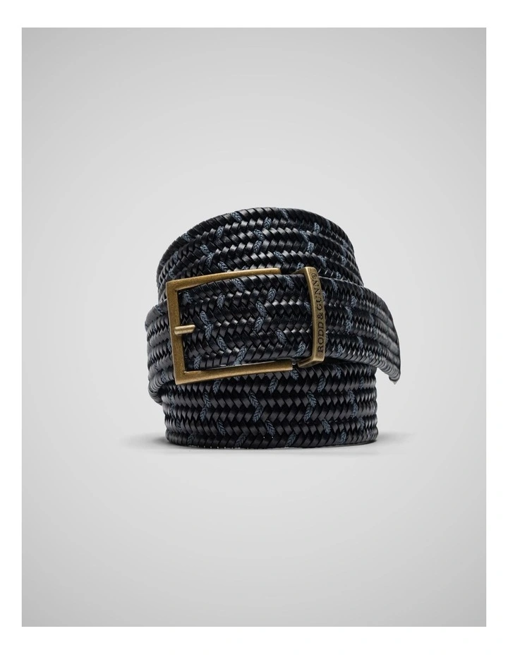 Stratford Stretch Belt in Navy image 1