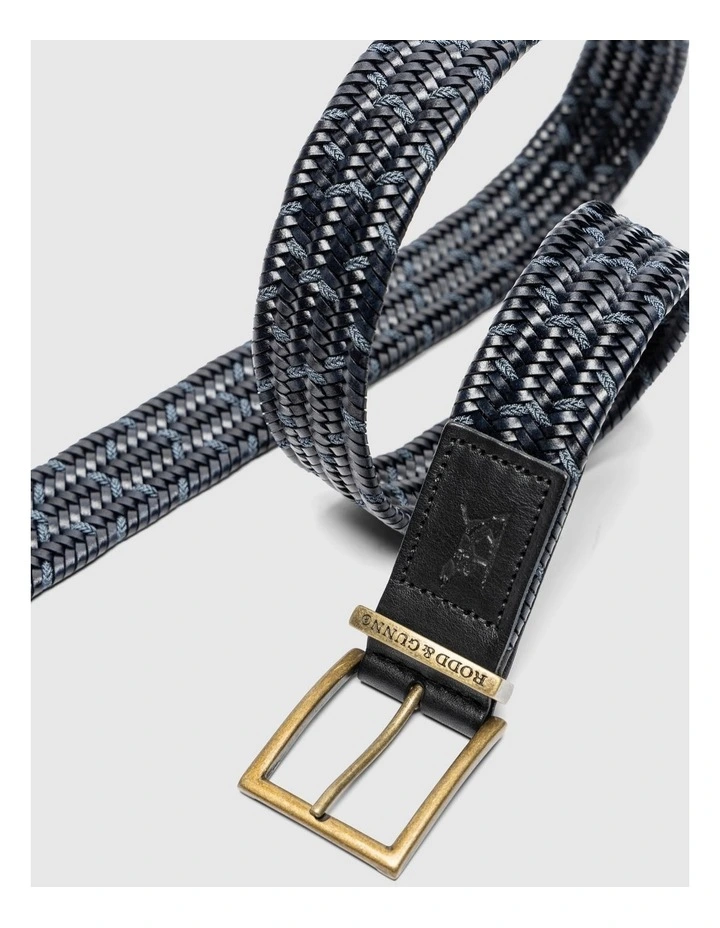 Stratford Stretch Belt in Navy image 3