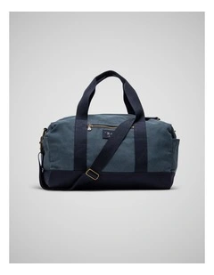 Foxton Duffle Bag in Denim Blue/Navy