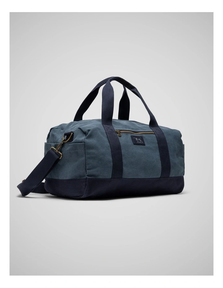 Foxton Duffle Bag in Denim Blue/Navy image 2
