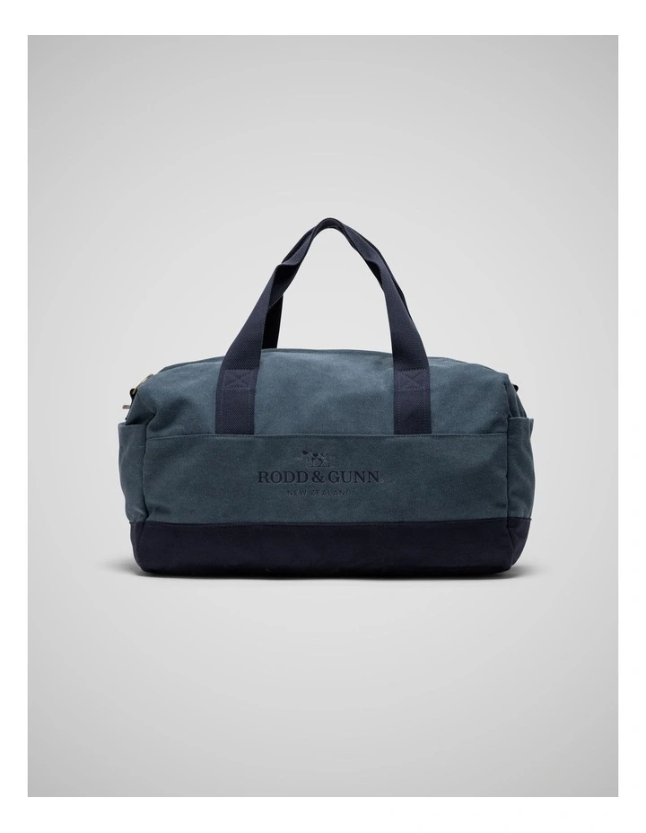 Foxton Duffle Bag in Denim Blue/Navy image 3