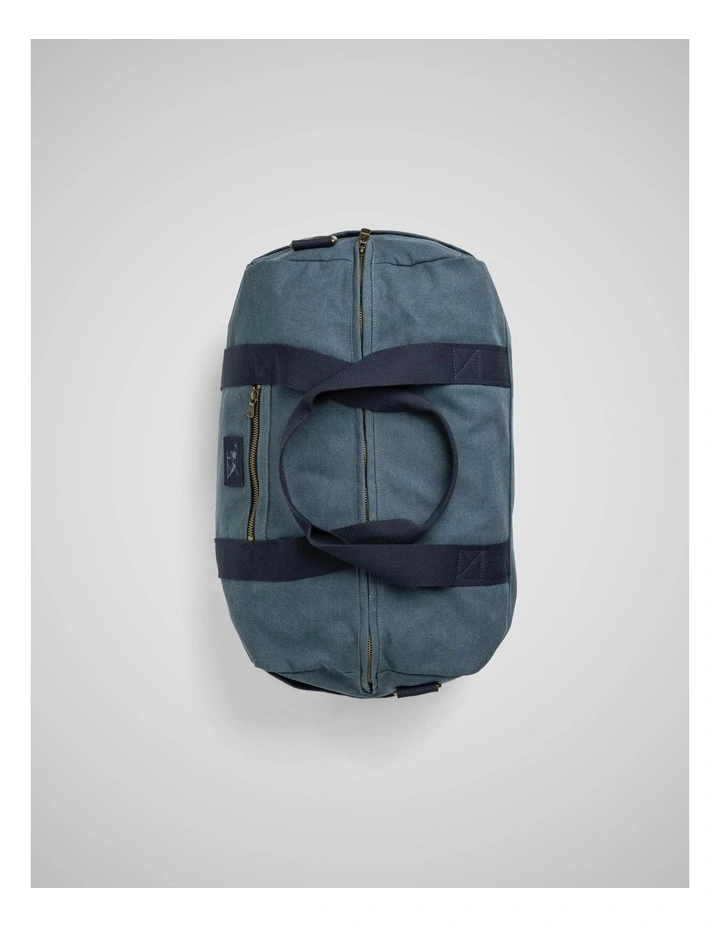 Foxton Duffle Bag in Denim Blue/Navy image 4