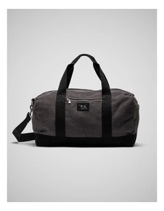 Foxton Duffle Bag in Charcoal/ Onyx