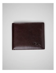 Wakefield Bi-Fold Wallet in Chocolate
