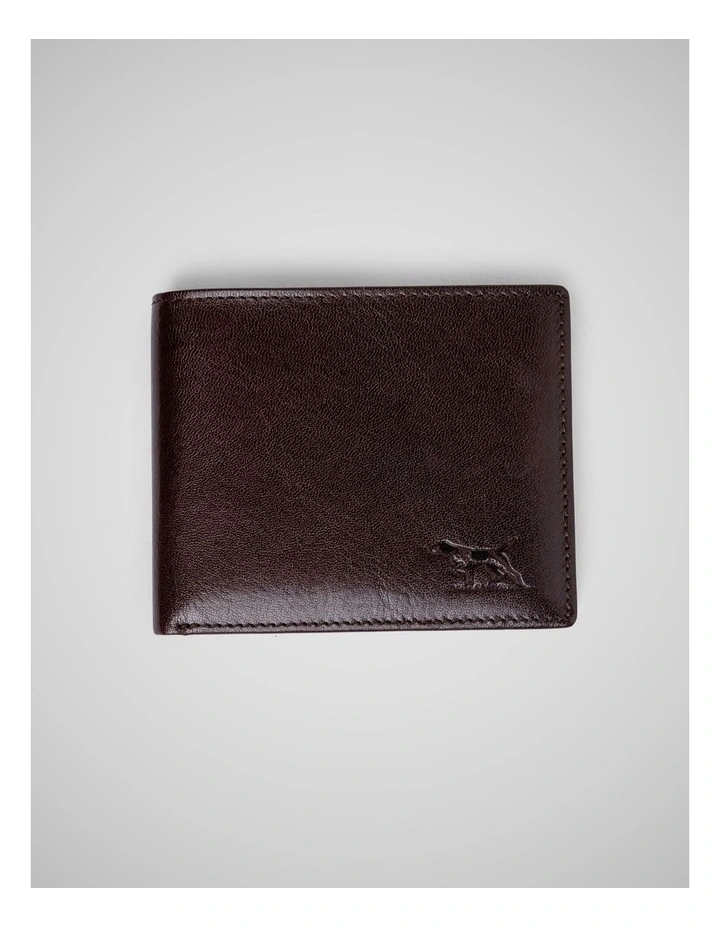 Wakefield Bi-Fold Wallet in Chocolate image 1