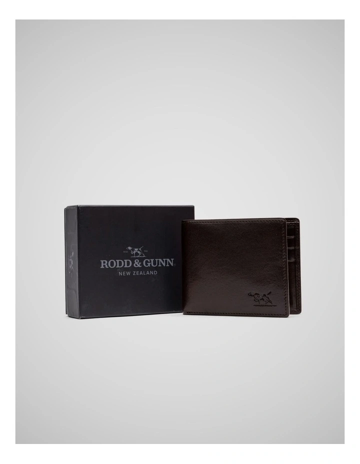 Wakefield Bi-Fold Wallet in Chocolate image 6