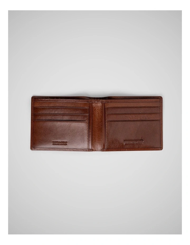 Wakefield Bi-Fold Wallet in Cognac image 3
