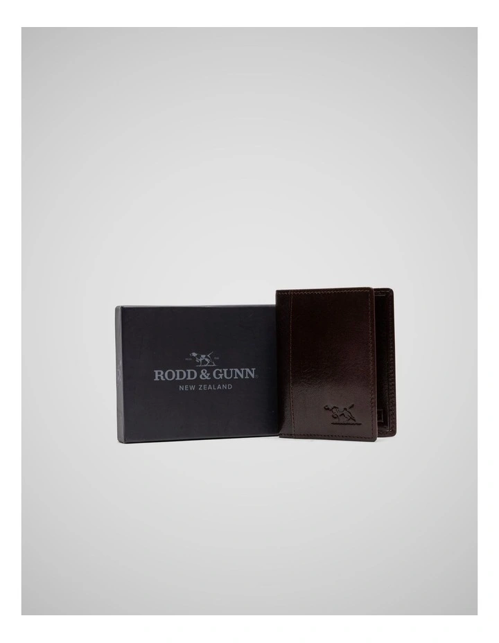 Walton Card Holder in Chocolate image 6