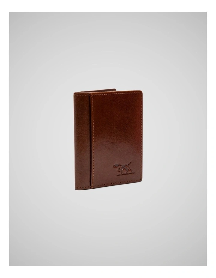 Walton Card Holder in Cognac image 2