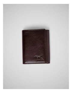 Wesport Tri Fold Wallet in Chocolate