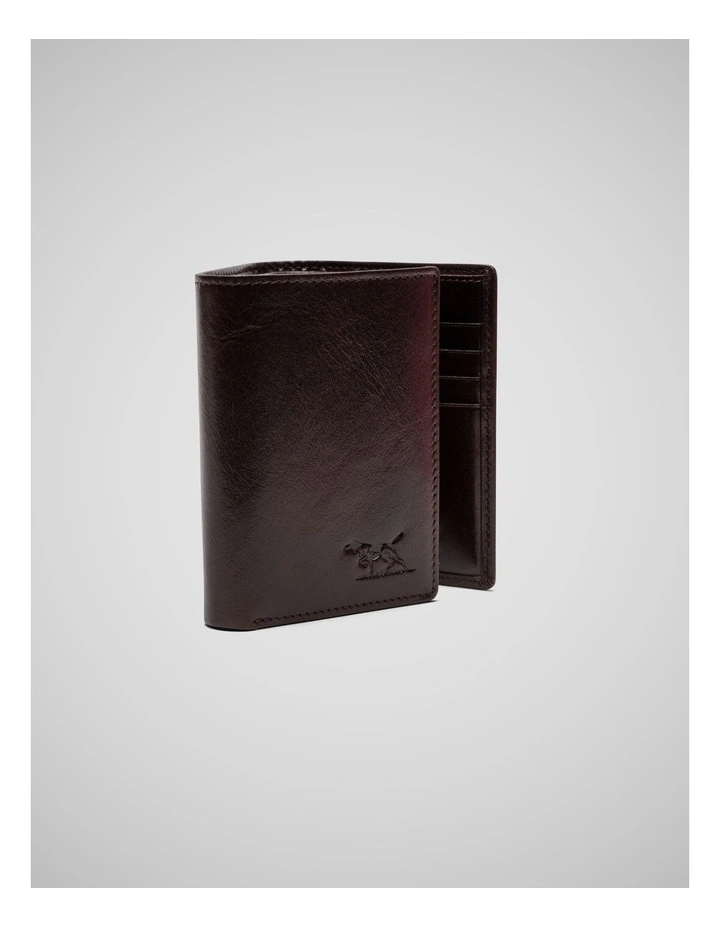 Wesport Tri Fold Wallet in Chocolate image 2