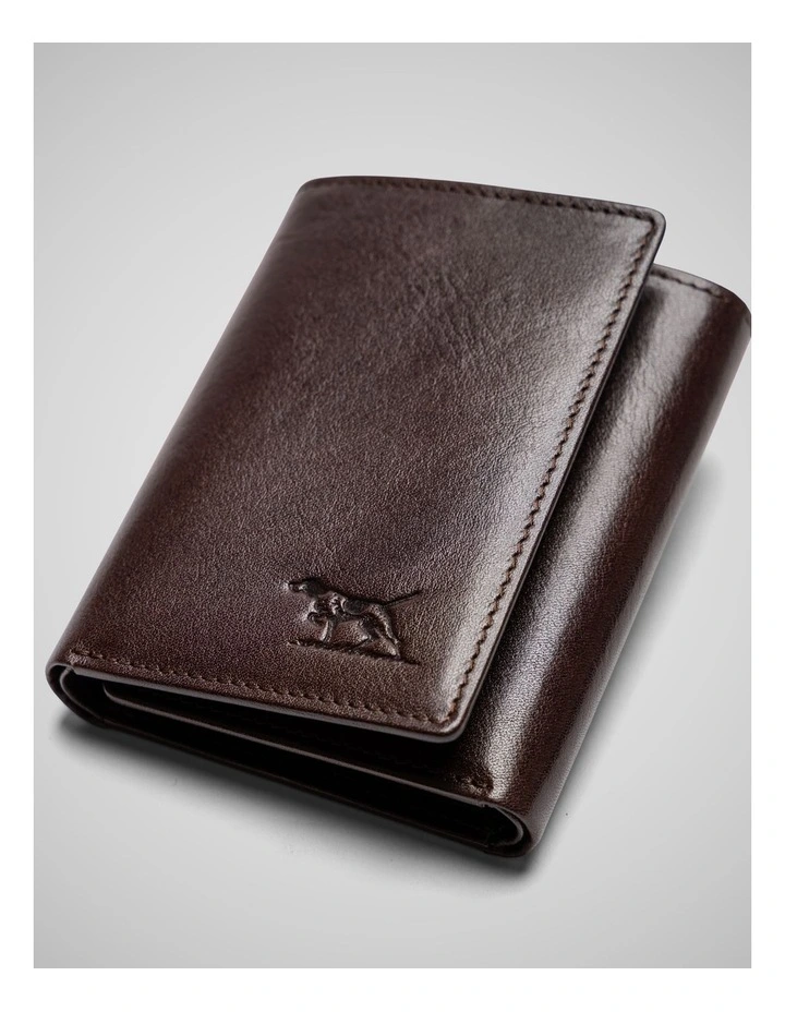 Wesport Tri Fold Wallet in Chocolate image 4