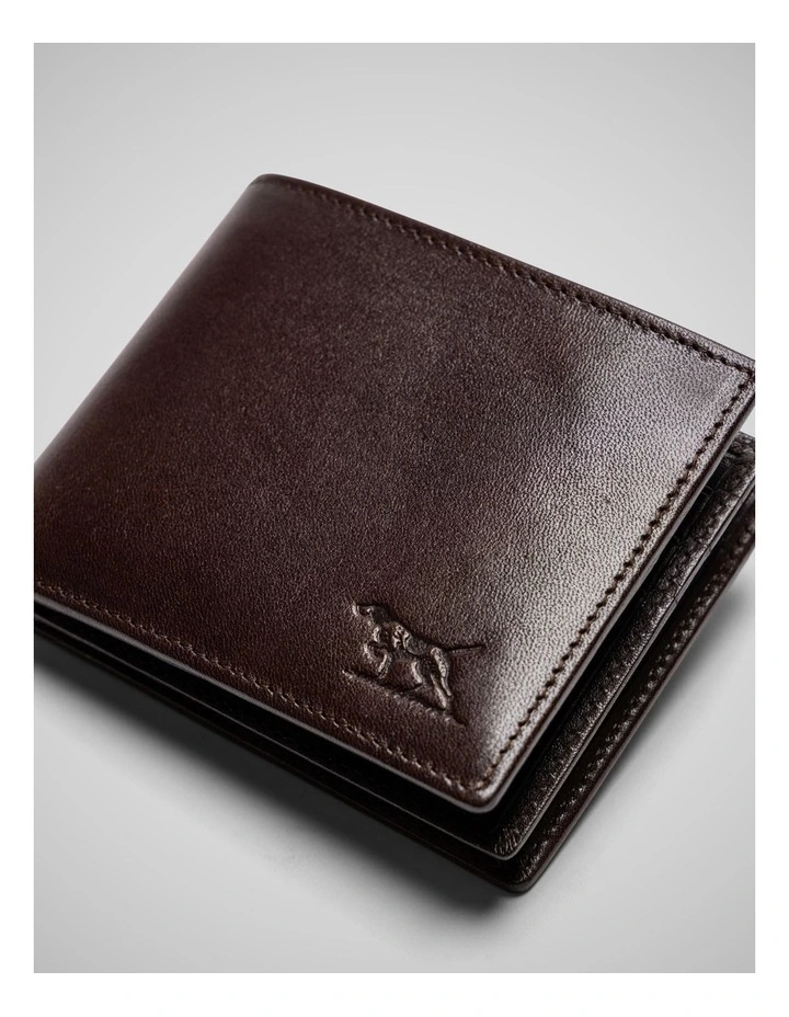 Wardville Pouch Wallet in Chocolate image 4