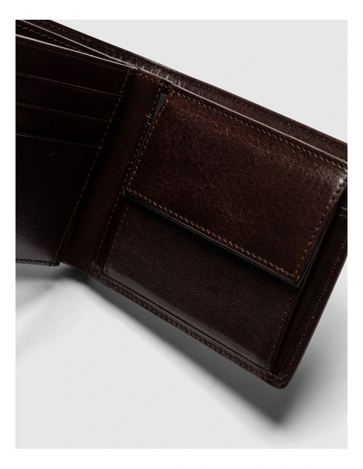 Wardville Pouch Wallet in Chocolate image 5