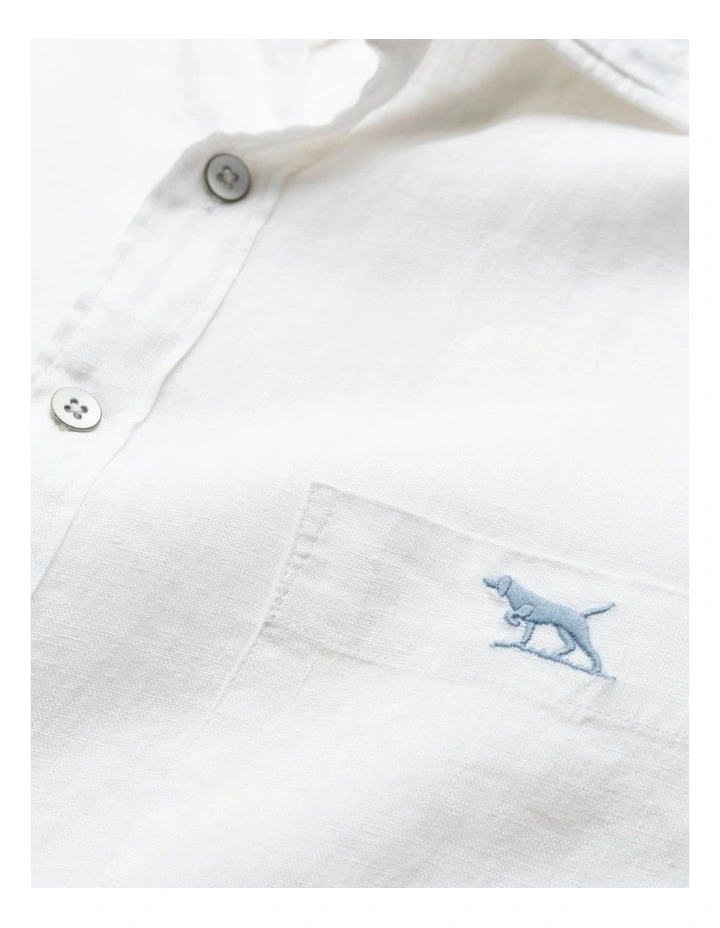 Coromandel 2 Long Sleeve Sports Fit Shirt in Snow image 5