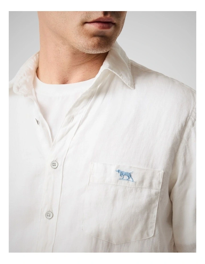 Coromandel 2 Long Sleeve Sports Fit Shirt in Snow image 6
