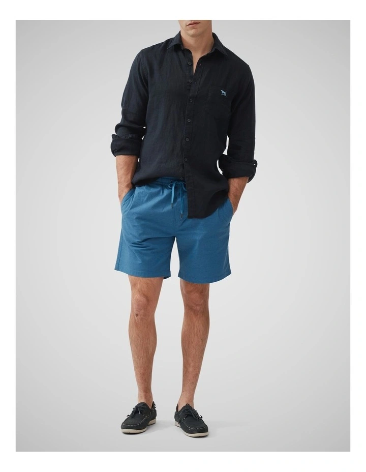 Coromandel 2 Long Sleeve Sports Fit Shirt in Midnight image 2