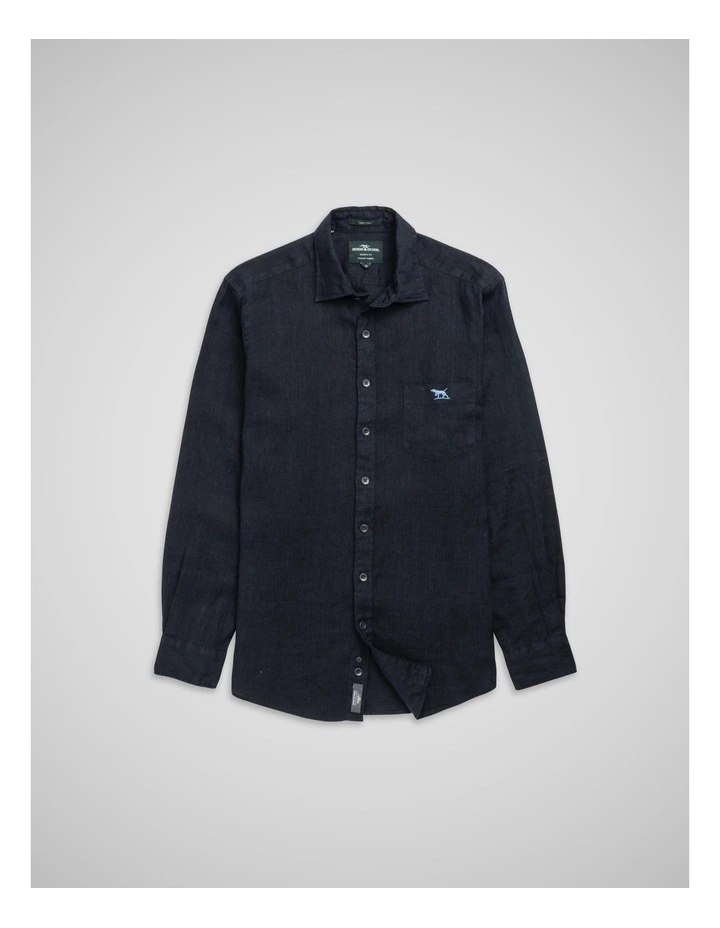 Coromandel 2 Long Sleeve Sports Fit Shirt in Midnight image 4