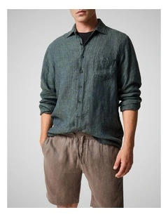 Coromandel 2 Long Sleeve Sports Fit Shirt in Ash
