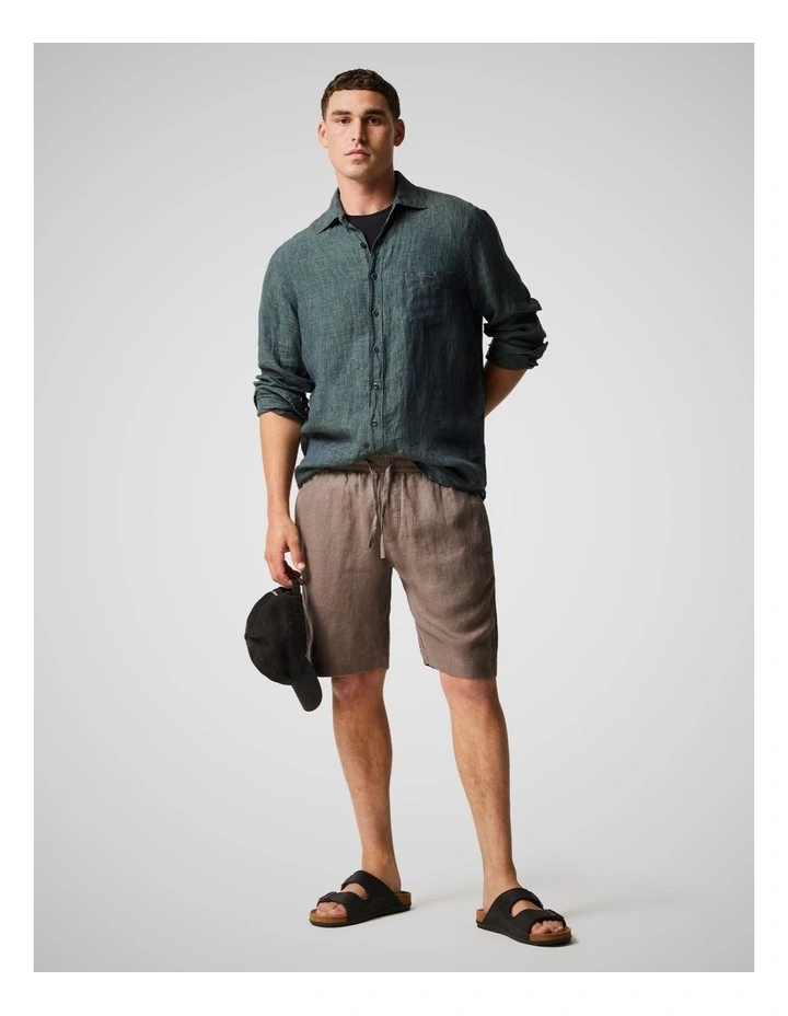 Coromandel 2 Long Sleeve Sports Fit Shirt in Ash image 2