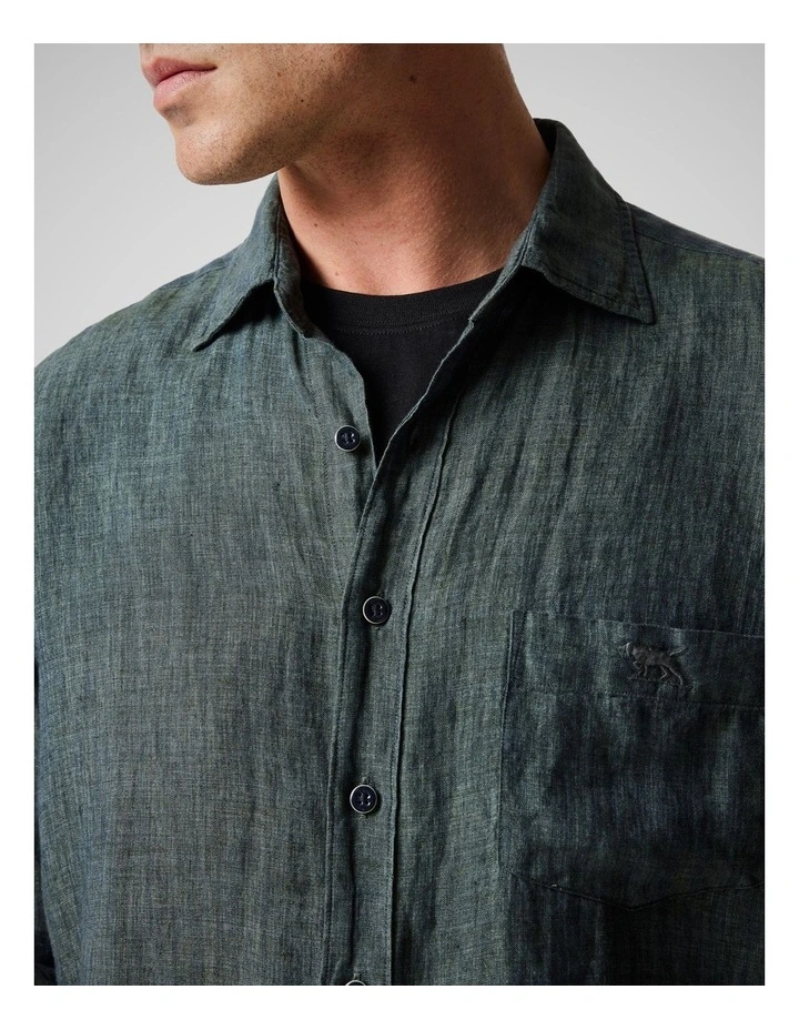 Coromandel 2 Long Sleeve Sports Fit Shirt in Ash image 5