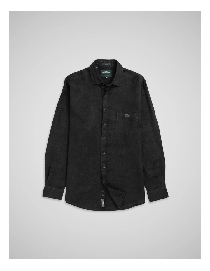 Coromandel 2 Long Sleeve Sports Fit Shirt in Onyx image 4