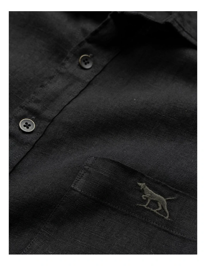 Coromandel 2 Long Sleeve Sports Fit Shirt in Onyx image 5