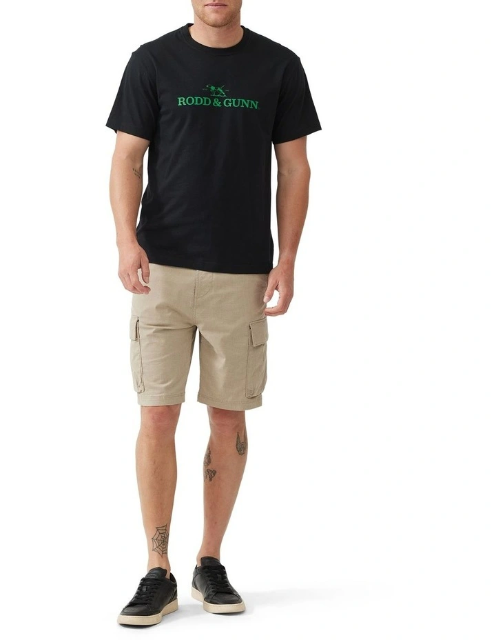 Logo T-shirt in Onyx image 2