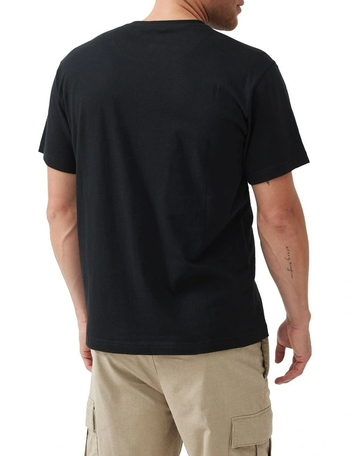 Logo T-shirt in Onyx image 3