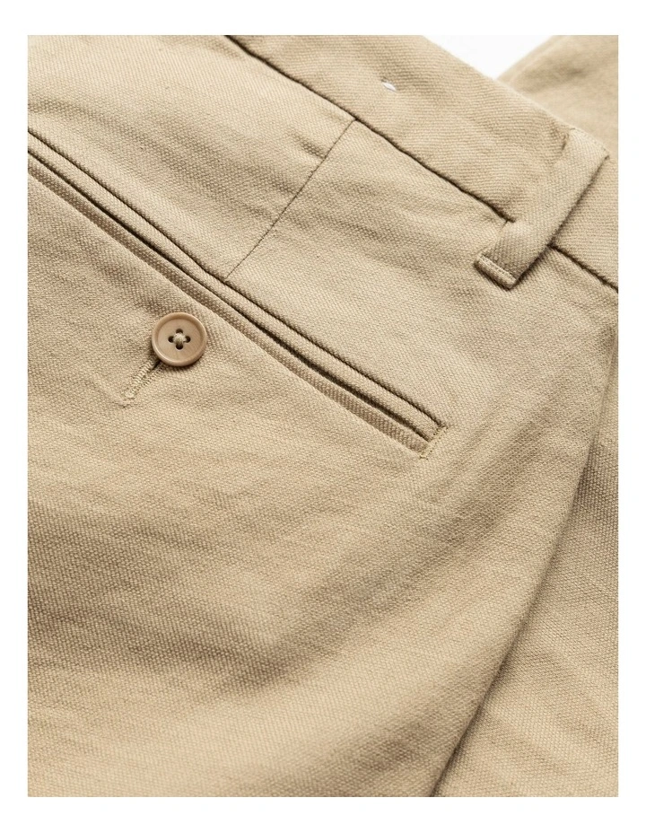Hurleyville Short Leg Pants in Khaki image 6