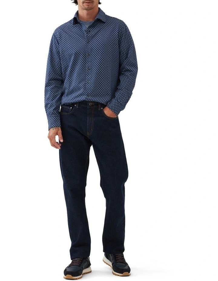 Woodend Shirt in Navy image 2