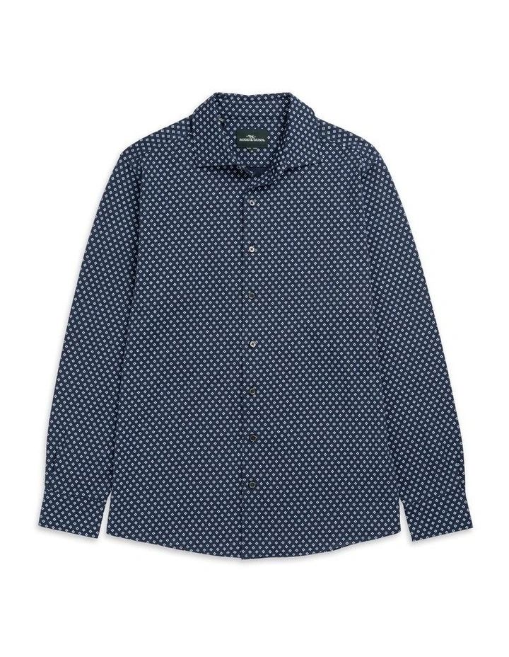 Woodend Shirt in Navy image 4