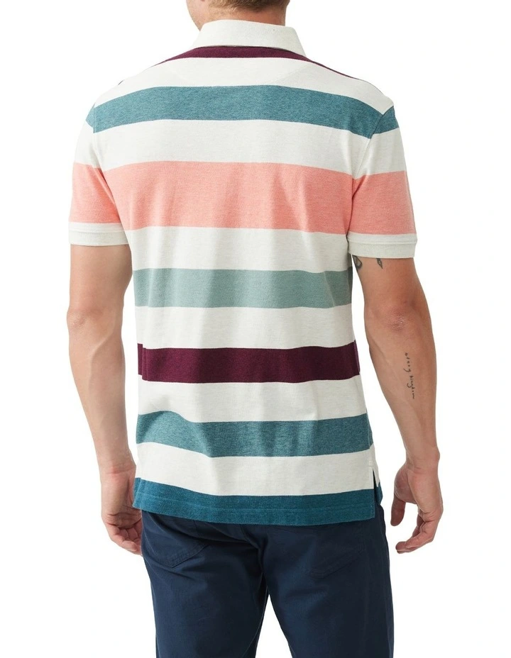 Cambridge Polo Shirt in Sunset image 3