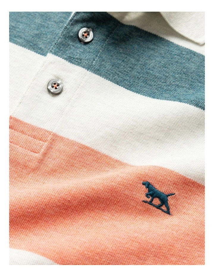 Cambridge Polo Shirt in Sunset image 5