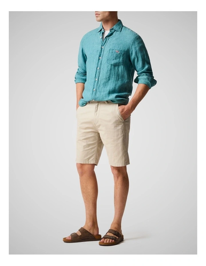 Coromandel 2 Long Sleeve Sports Fit Shirt in Savannah image 2