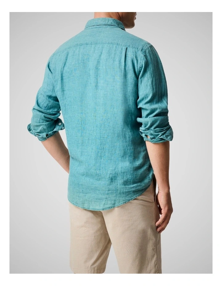 Coromandel 2 Long Sleeve Sports Fit Shirt in Savannah image 3