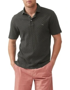 Hunts Bury Polo Shirt in Olive