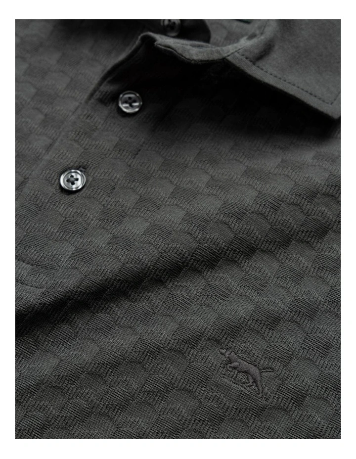 Hunts Bury Polo Shirt in Olive image 5